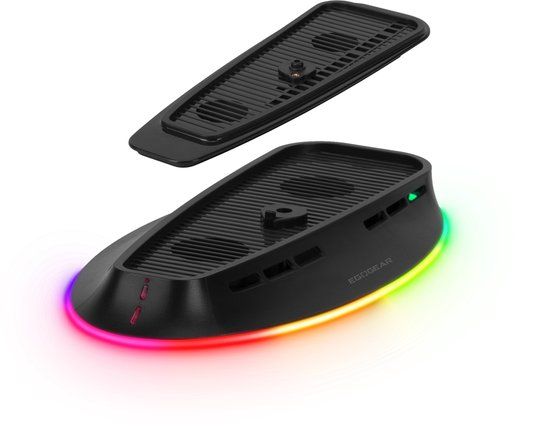 EgoGear - SCH30 - Luminex Cooling Base RGB voor PS5/PS5 SLIM