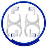 iSpring ACL1 RO Add-on Filter Kit voor standaard omgekeerde osmose systemen, 5-delige set, 1/4\"