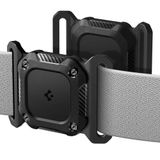Spigen Tough Armor Pet - Case voor Apple AirTag - Zwart - Met Karabijnhaak