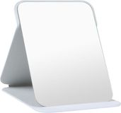 BeiJingLiangPinJiaZuoKeJiWenHuaFaZhanYouXianGongSi Miroir de table pliable avec étui en PU - 155 x 205 cm - Miroir de voyage portable avec support - Miroir de bureau portable - Miroir de table de maquillage de bureau