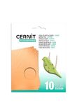 Cernit CE923C - Pack 10 feuilles métallisées - cuivrées