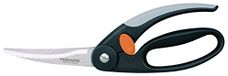 Fiskars Gevogelteschaar, Totale lengte: 25 cm, Kwaliteitsstaal/Kunststof