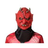 ATOSA masker demon rood hoorns