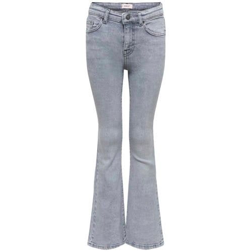 ONLY KIDS ONLY GIRL KOGJUICY flared jeans - grijs