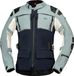 IXS Tourster-STX 2.0, veste textile imperméable, Bleu Foncé/Bleu Clair/Gris Clair, 3XL
