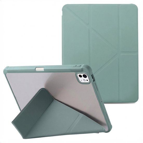 imoshion Tablet Hoes - Geschikt voor Apple iPad Pro 13 (2025) M5 / Pro 13 (2024) M4 - Bookcase - Donkergroen
