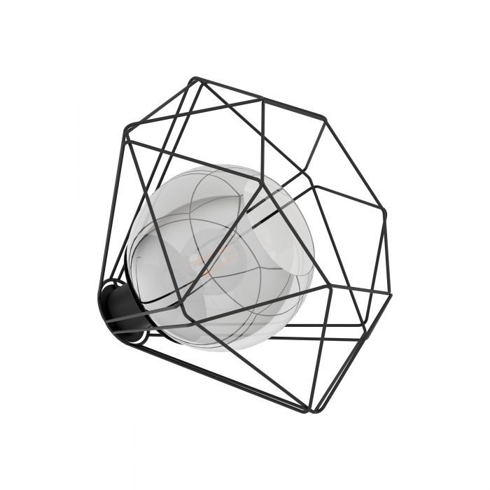 EGLO 43484 Tafellamp - Zwart - E27 - 25 cm