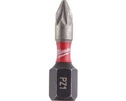 Milwaukee Shockwave Impact Duty™ PZ1 25mm Screwdriver Bit Set (25 Pieces) - 4932430861