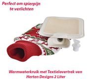 DKD Home Decor Warmwaterkruik Kerstmis (2 Stuks)
