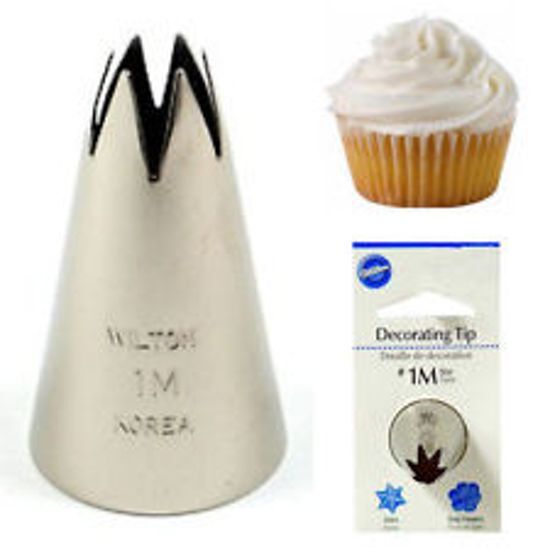 Wilton Icing Decoratie tip / spuitmondje - nr. 1M