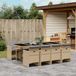 Prolenta Maison Exclusive Tuinset 9-delig met kussens polyrotan