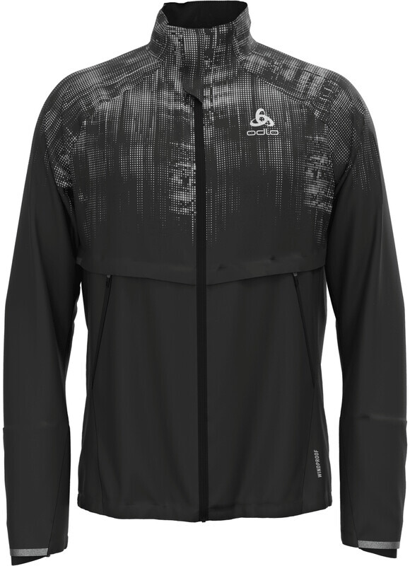 ODLO Zeroweight Pro Warm Reflect Jas Heren, black/reflective graphic20