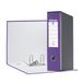 Esselte EUROFILE ringband Violet Karton 2 ringen 8 cm breed