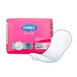 Farmex® LADY Super Maandverband – Geurcontrolesysteem en Absorberend – Voor Lichte Incontinentie – Latexvrij, Luchtdoorlatend en Hypoallergeen – Delicaat en Droog – 10 stuks