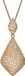 Orphelia Hanger + Ketting Pave In Lines Zirconium 276 Stones ZH-4517-Gold