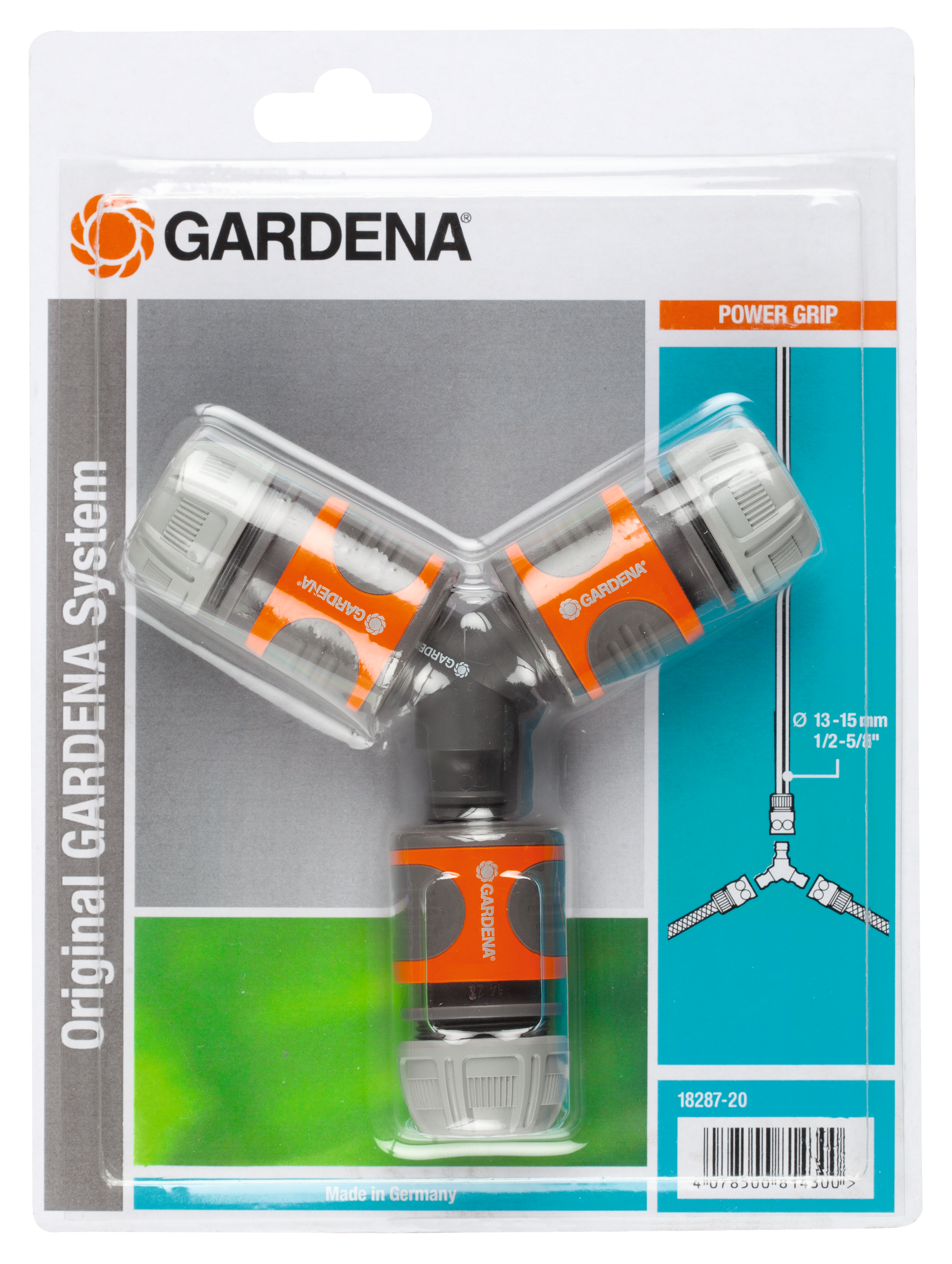 Gardena 3-wegset 13 mm 1/2 (1/2)
