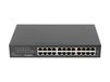 Lanberg RSGE-24 Netwerkswitch Unmanaged Gigabit Ethernet 24 Poorten 1U Zwart