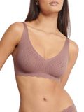 Sloggi Women ZERO Feel Bliss Soft bra - BH - donkerbruin
