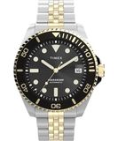 Timex TW2Y50800 Harborside Automatic Herenhorloge, 40 mm, met roestvrijstalen schakelband