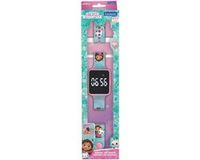 Lexibook Gabby's Dollhouse LED Digitaal Horloge Unisex Kinderen Blauw/Roze Kunststof