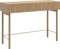 Selsey NOLIE coiffeuse avec tiroir et pieds - 110 cm - Chêne huilé