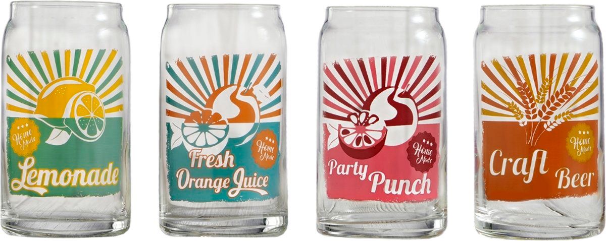 Royal Leerdam Time 2 Party Tumblerglas - 35 cl - Set van 8