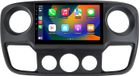 Android autoradio, 10 pouces, 64 Go, adapté pour Renault Master III / Opel Movano B (à partir de 2010), avec CarPlay & Android Auto, navigation et Bluetooth