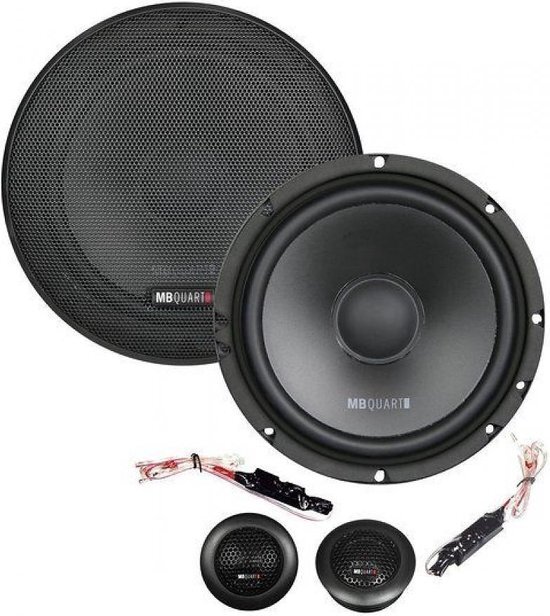 MB Quart QS165 16,5cm 2-weg 90 Watt RMS 3 ohm componenten speakerset