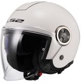 LS2 OF620 Classy Solid Wit Jethelm - Maat L - Helm