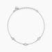 Iseline Bracelet Argent Blanc Oxyde De Zirconium