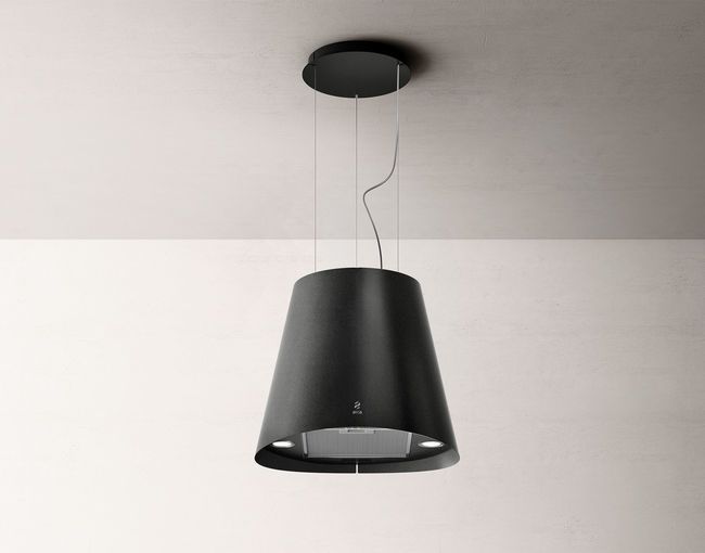 Elica JUNO URBAN Eiland Zwart - 600 m³/uur - A - LED