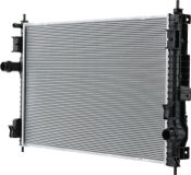 HELLA Radiateur pour refroidissement moteur, 650 x 418 mm, adapté entre autres pour OPEL GRANDLAND