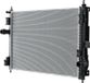 HELLA Radiateur pour refroidissement moteur, 650 x 418 mm, adapté entre autres pour OPEL GRANDLAND