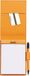 Rhodia Notitieblok - Schrijfblok - Kunstleren cover - N13 - A6 - Geruit - 5x5mm - Oranje