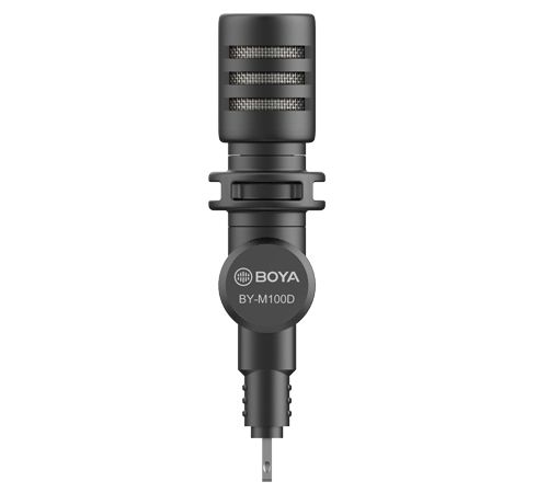 Boya BY-M100D - Lightning - Zwart - Microfoon
