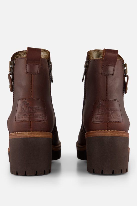Panama Jack Pauline B9 Enkellaarsjes cognac