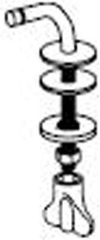 Pressalit BA1P999 WC-bril bevestiging RVS