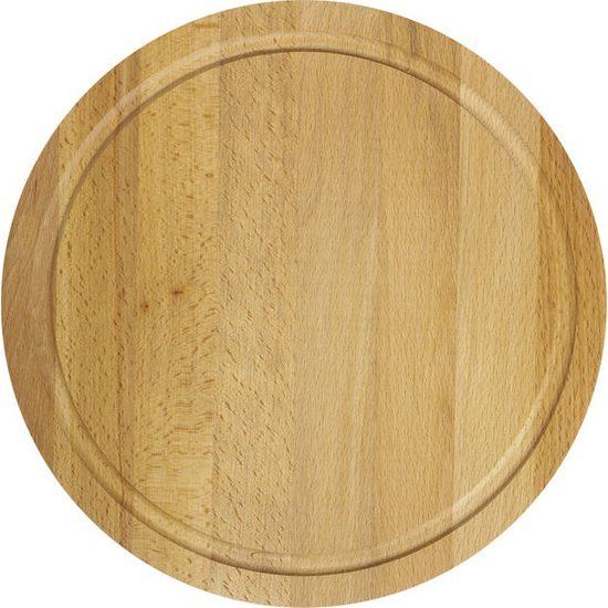 (SALE!! 1 + 2 GRATIS) Tapasplanken - 23cm Ø - Borrelplank - Serveerplank - Kaasplank - Hapjesplank - Hout - Rond - Bruin - NLcustom