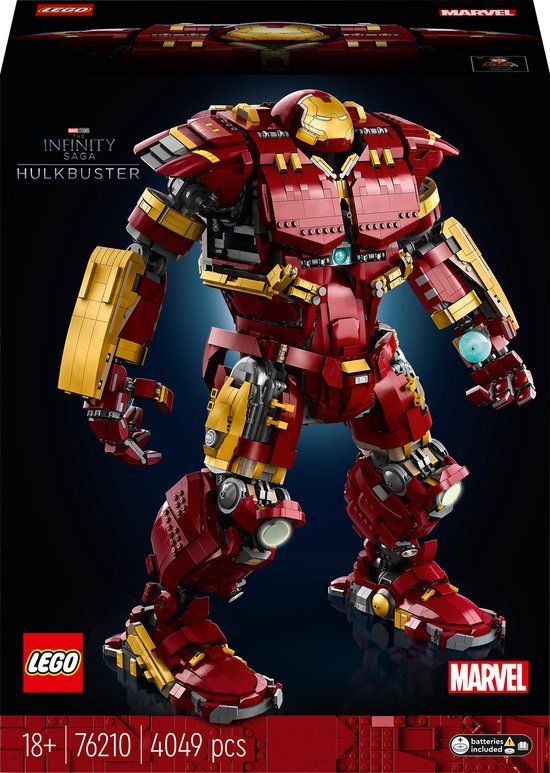 LEGO Hulkbuster - Rood - 2022 - 5702017154244