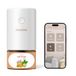 SenseFlow Smart Wi-Fi SF101S Pro aromadiffuser voor etherische oliën, watervrij, ultrasoon, 100% plantaardig, 120 dagen aroma voor thuis tot 100 m², Capri oranje