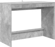 vidaXL Bed Bureau Betongrijs Bewerkt Hout 100 x 45 x 75 cm