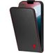 TORRO Beschermhoes met klapdeksel, compatibel met iPhone 17e en iPhone 16e (6,1 inch 2026/2025), beschermhoes van echt leer met kaartvakken (zwart)