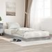 Maison Exclusive - Cadre de lit, couleur gris Sonoma, 80 x 200 cm, en panneaux de particules