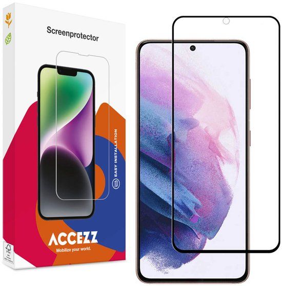 Accezz Screen Protector - Geschikt voor Samsung Galaxy S22 Plus / S23 Plus - Gehard Glass Full Cover