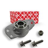 febi bilstein 37883 Strut Top Mounting Kit met schroeven en moer, pak van één, Grijs