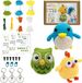 Bol Haakset pour débutants - animaux au crochet avec fil et vidéo - 3 crochets pour adultes et enfants - cadeau (pingouin, poussin, hibou)