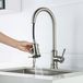 Unyqoos® Inox keukenkraan met uitschuifbare douche