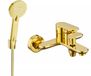Mexen Milo R40 robinet de baignoire avec ensemble de douche, or