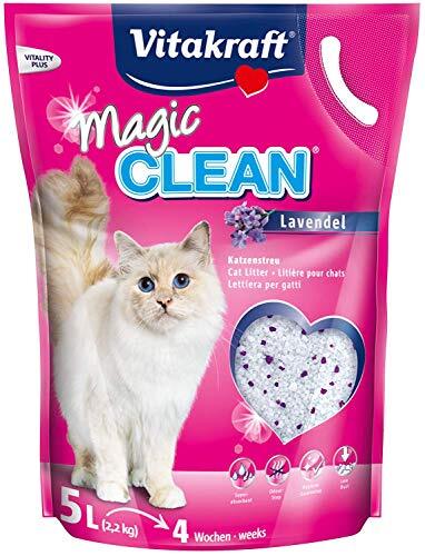 VITAKRAFT Magic Clean Kattenbakvulling, Lavendel, 5 L