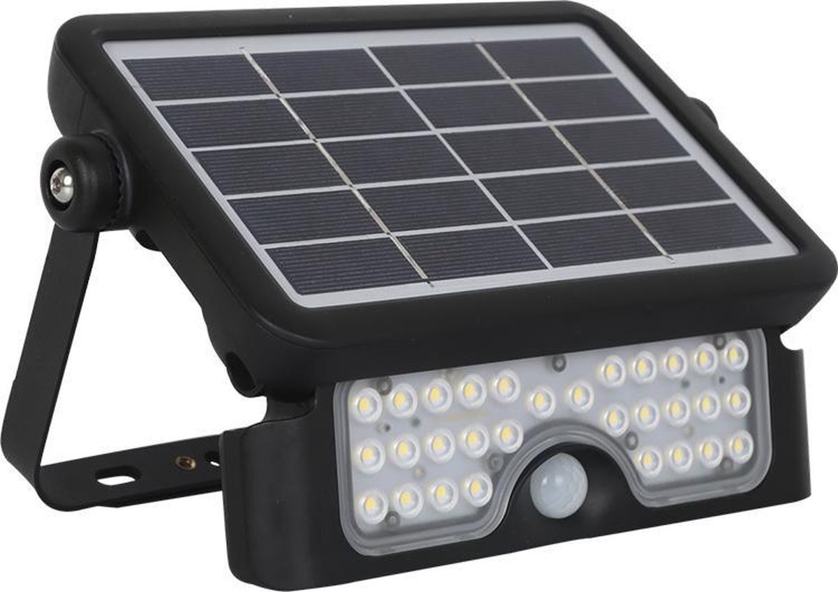 V-tac VT-777-5 Solar floodlight met sensor - 5W - 4000K - 500 Lumen